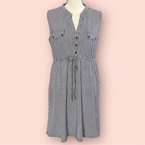 3/$10 Siren Lily Maternity Dress XL Strip Sleeveless